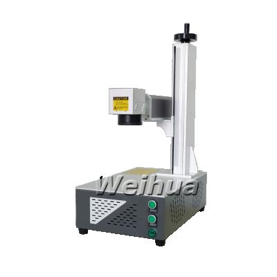 China Laser Marking Small 20w 30w Desktop Fiber Laser Marking Machine for sale