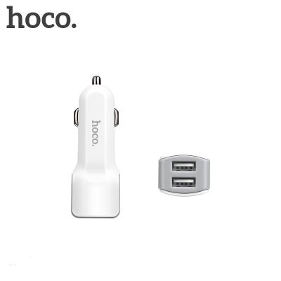 China Hoco Z23 Fireproof Multiple PC Circuit Protection Dual Usb Car Charger For Smartphones for sale