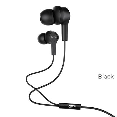 China Hoco M50 In-Ear Cheapest Earphone Single Bond Black Earphone for sale