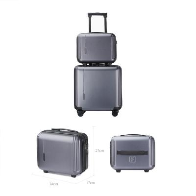 China Custom Made Foreign Trade Mini Abs Suitcase Luggage Bags 15 Inch No Luggage Sets Cases for sale