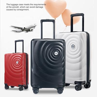 China Wholesale Fashionable Hard Shell Trolley Luggage PC Travel Luggage Sets Custom Design 20 24 Inch Luggage Trolley Luggage Sets for sale