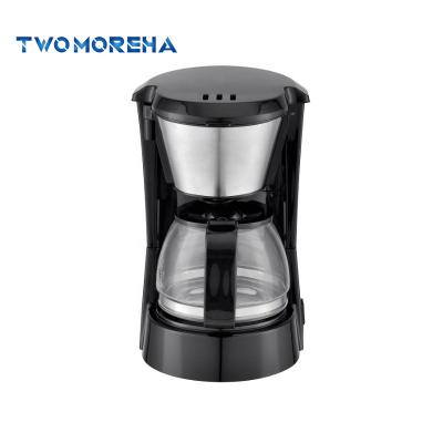 China Hot Selling 750ML Indicator Water 6 Cup Coffee Maker Machine Coffee Maker with SS Face Electric Home Coffee Maker Drip for sale