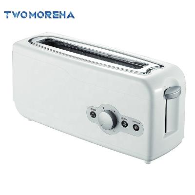 China Hotel One Slot Long Toaster 2 Slice Cancel To Defrost Function Bread Toaster With Pop Tostadora Pan for sale