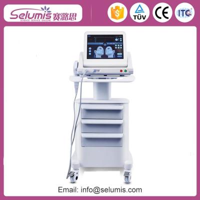 China 5 heads High Intensity Focused Ultrasound HIFU face lifting machine for face lifting skin rejuvenation for sale