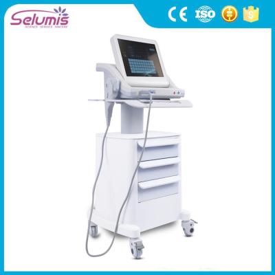 China Adjustable Energy Hifu Face Lifting Machine For Double Chin Removal Facial Rejuvenation for sale