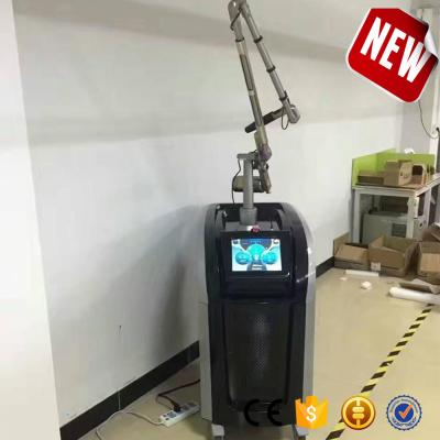 China CE approval 1064nm 532nm Picosecond laser Tattoo Removal Machine with Two Lamps Two Laser Rods for sale