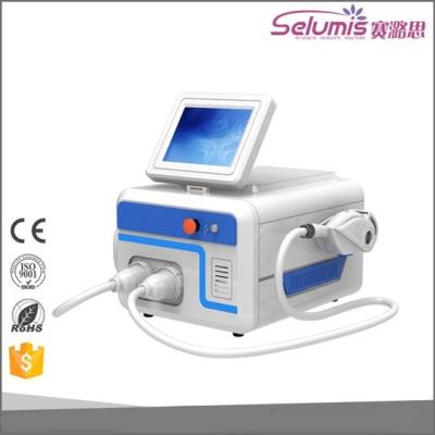 China Best Cooling Portable IPL SHR Hair Removal Machine With Sapphire Crystal Handles for sale