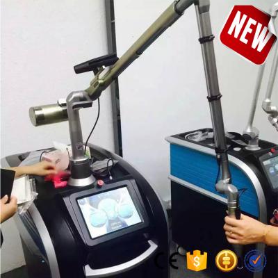 China CE Approved Picosecond Laser  Equipment for Tattoo Removal Treatment with wavelength 1064nm 532nm 755nm for sale