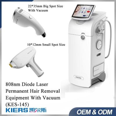 China 808nm Diode Laser Hair Removal Machine with 2400w strong power , 1-10HZ fast hair removal speed for sale