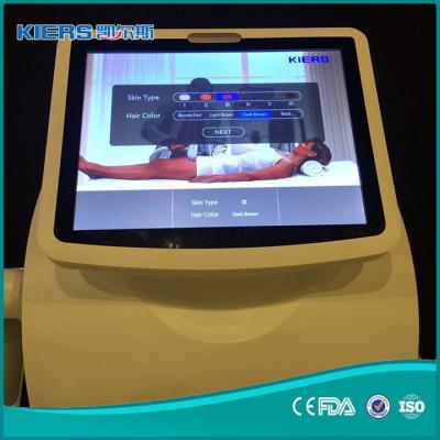 China vertical Hair Removal 808nm diode laser machine with Gernamy laser bar handpiece for sale