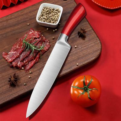 China Sustainable Kitchen Knife Set Ergonomic Handle Kitchen Knife Set Low MOQ Luxury for sale