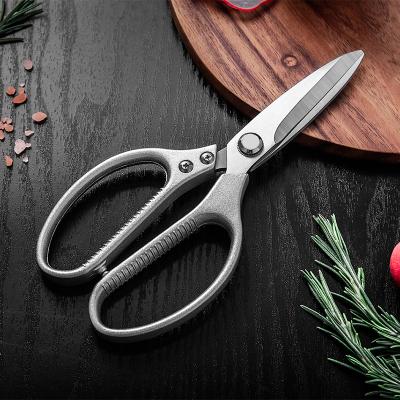 China Ultra Sharp Alumium Multi Purpose All Steel Kitchen Scissors Poultry Shears for sale