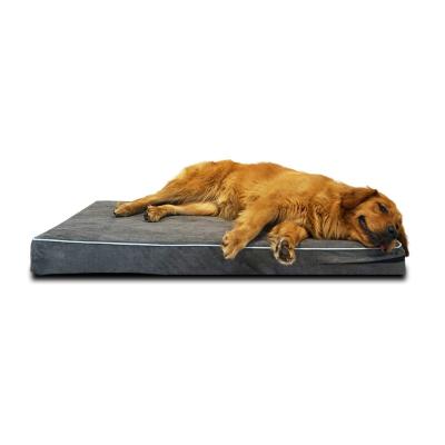 China Travel Laifug dropshipping creative custom orthopedic foam dog memory pet bed for sale