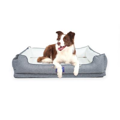 China Chinese Waterproof Orthopedic Large Dog Beds Crate Liner Dog Travel Manufacturers Orthopedic Crate Pad For Dogs for sale