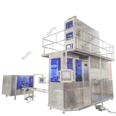 China 125ml-1L Food Automatic Pure Water Liquid Probiotic Drink Mixes Aseptic Brick Carton Filling Machine Production Line for sale