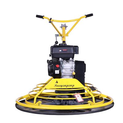 China Concrete Ground Surface Compaction Smooth High Quality Small Pavement Engineering Equipment Walk Behind Gasoline Power Trowel for sale