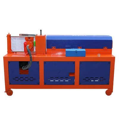 China Building Material Shops Hot Selling Plc Automatic Computerized Construction Wire Straightener And Cutter Machine for sale