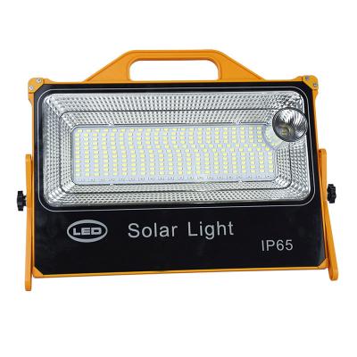 China Outdoor Portable Rechargeable Solar Panel Flash Lamp Products For Home And Camping With Left Usb Mobile Charger for sale