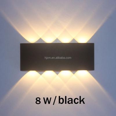 China Outdoor Garden Light Fixtures Wall Mount 2w 4w 6w 8w 10w 12w Led Modern Wall Light Down Light IP65 for sale