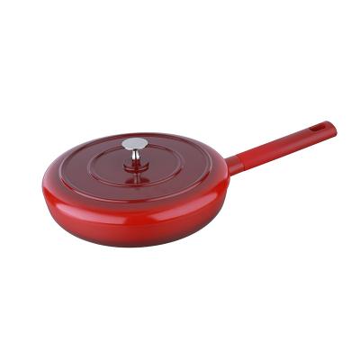 China 26cm Traditional Wholesale Cookware Kitchen Die Cast Aluminum Cooking Non Frying Pan Pot Stick Set for sale