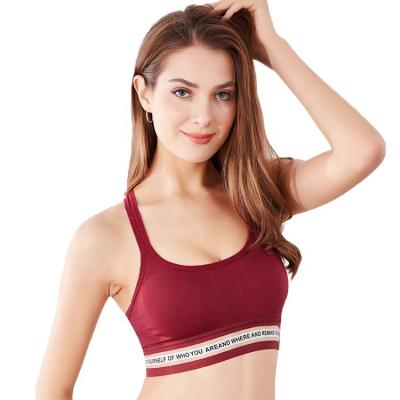 China Sexy high quality comfortable anti-static ladies yoga seamless bra for sale