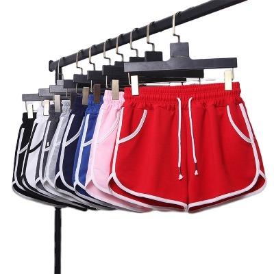 China Anti-Wrinkle Summer Women New Shorts Outdoor Run Yoga Spo Pants Sexy Casual Slim Drawstring Hrtot Pants Beach Shorts S-5XL Plus Size for sale