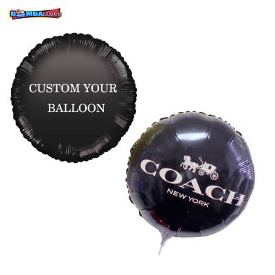 China Morden Customized Logo Balloons Printing Helium Foil Advertising Balloon for sale