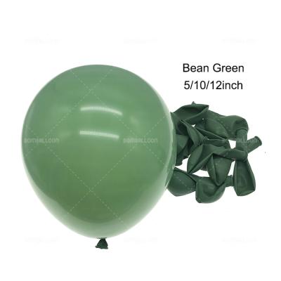 China Retro Party Decoration Balloon Dark Green Yellow Purple Latex 10inch Balloons For Party Wedding Decoration for sale