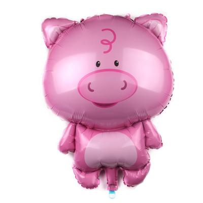 China Party Birthday Decoration Pig Shape Foil Balloons Bird Chick Foil Balloon Animal Children Play Balloon for sale