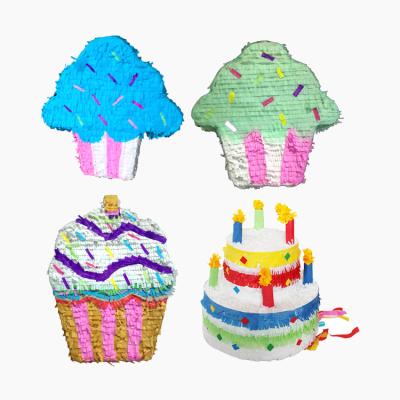 China / 2021 new designs children's birthday party supplies cake topper pinata for sale