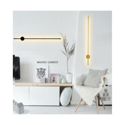 China Wholesale High Quality Modern Minimalist Modern Living Room Indoor Aluminum Led Wall Lamps for sale