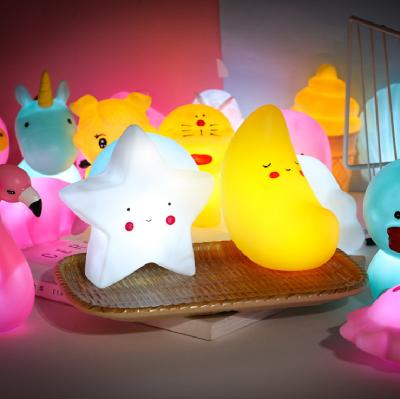 China Modern Novelty Cute Led Night Lamp Bedroom Decorations Night Light Christmas Gifts for sale