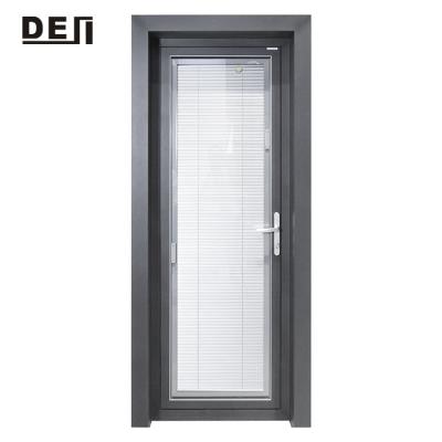 China Exterior Energy Saving Balcony Door Aluminum Profile Heat Insulation Modern Prefab Prefab Door for sale