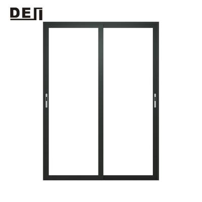 China Villa Modern Design Aluminum Double Glazed Slide Door Double Glazed Open Custom Design for sale