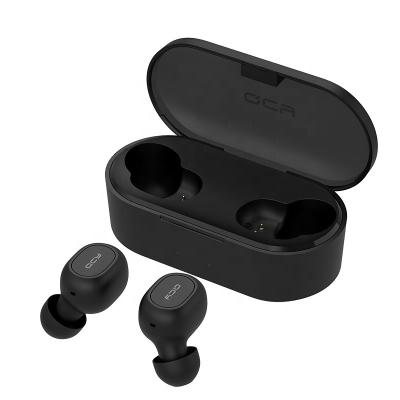 China Magnetic In-Ear Earbuds QCY T2C TWS Bluetooth 5.0 Version Earphone With Mic Noise Canceling Headset /800mAh Charging Box for sale