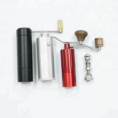 China Hot Selling Aluminum Manual Coffee Grinder Burrs Fittings for sale