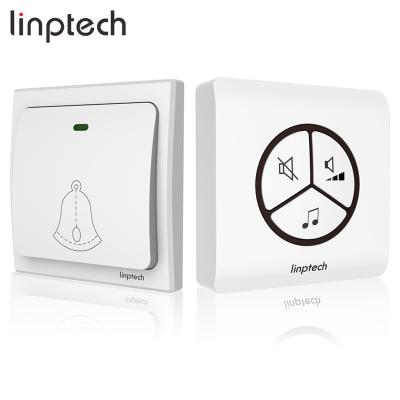 China Home Office Villa Hospital School Factory Linptech G1 Building Doorbell OEM Multi Door Bell Supplier Self Powered No Battery Needed for sale