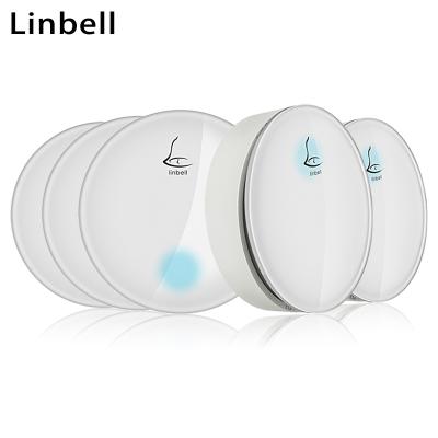 China Linbell G3 Modern Multi Room Doorbell Bird Singing Door Chime Wireless EU Plug with 2 Transmitter and 3 Receiver for sale