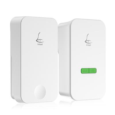 China Linbell G4L Modern Long Distance Wireless Doorbell Waterproof Self Powered USA Plug with 1 Transmitter and 1 Receiver for sale