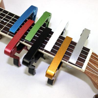 China GUITAR Change Capo Clip Main Flange For Electric Acoustic Guitar Trigger Quick Release for sale