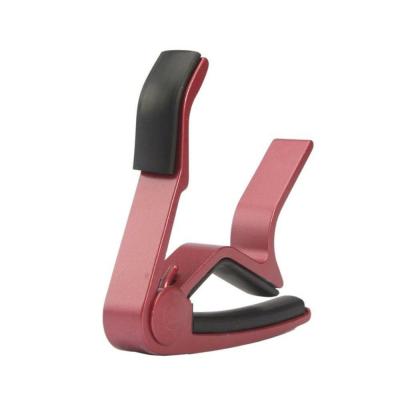 China New GUITAR Guitar Capo Flange for Tuba Guitar Modulation Capo Red Electric and Acoustic for sale