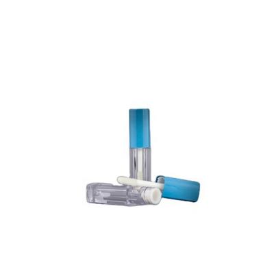 China Gradient Disposable Blue Ramp Private Label Clear Lip Gloss Tube With Magic Wands Lip Gloss Tubes for sale