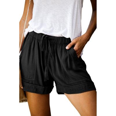 China QUICK DRY plus size women shorts new style loose high wide leg women urban casual shorts for sale