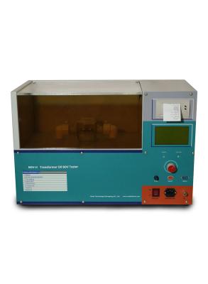 China BDV-II 100kv Dielectric Insulating Oil Test Kit Breakdown Voltage Bdv Transformer Oil Tester for sale