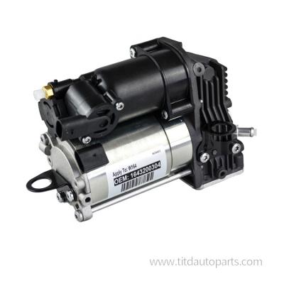 China Rubber Auto Air Compressor Air Suspension Compressor Pump 1643200304 For Mercedes ML GL W164 X164 ML500 ML320 A1643201204 for sale