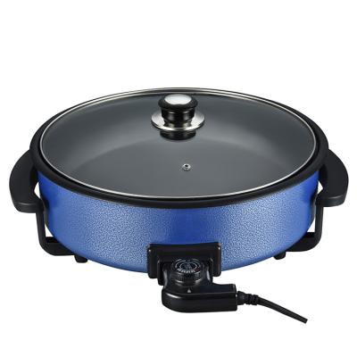 China Viable hot sales electric cast iron pizza pan pizza maker machine for sale