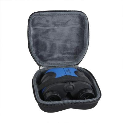 China Hot Selling Custom Zipper Eva Travel Compact Shockproof Binocular PU+EVA+Velvet Hard Case for sale