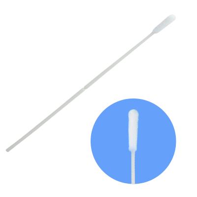 China Sterile Laboratory Medical Disposable Nasopharyngeal Nylon Oral Sampling Nasal Assembled Swab for sale