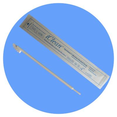 China Sterile Oral DNA Test Saliva Mouth Laboratory Medical Lab Consumables Disposable Medical Surgical Nonwoven Brush Swab for sale