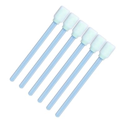 China FS707 Rectangle Alcohol Disposable PU Foam Lint Free Cleanroom Tip Resistant Cleaning Swab, Printer Printhead Swab Remover Stick for sale